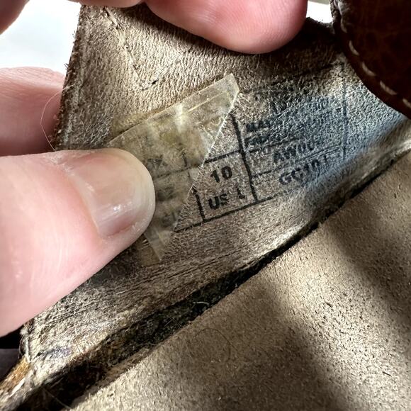 Vintage Dr. Martens Dune Fisherman Leather Chunky Sole Platform Sandals Sz US 10 - Picture 7 of 16